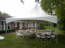 20 x 20 Frame Tent (high peak)